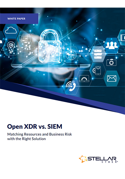 Open XDR vs. SIEM