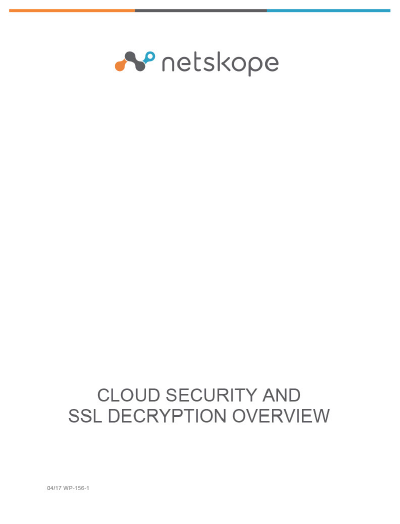 SSL/TLS decryption appliances - SSL/TLS Decryption Appliance Challenges SSL/TLS解密應用與挑戰